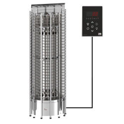Электрокаменка Sawo TOWER WALL TH9-150Ni-WL-P + пульт Innova 2.0