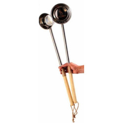 Металевий черпак 300 мл з довгою ручкою