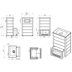Печь для бани PKLV-100-6 S