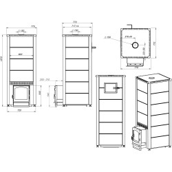 Печь для бани PKLV-50-6 J
