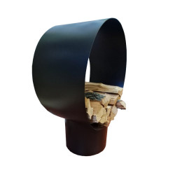 Дровница Цилиндр