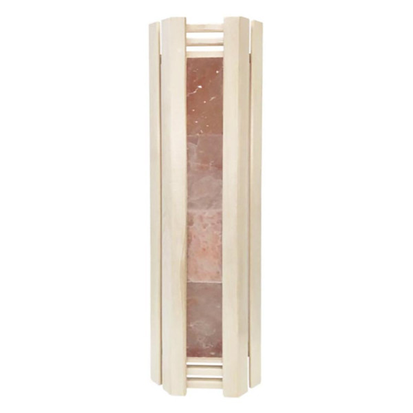 Ограждение для светильника угловое с гималайской солью, липа 1 м Ограждение для светильника угловое с гималайской солью, липа 1 м