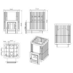 Печь для бани PL-50