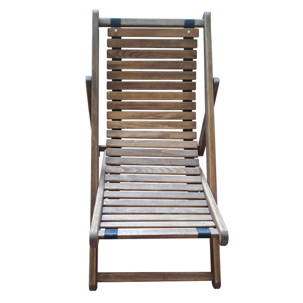 Шезлонг деревянный липа