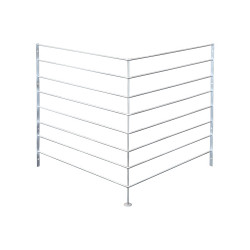 Ограждение для печи угловое