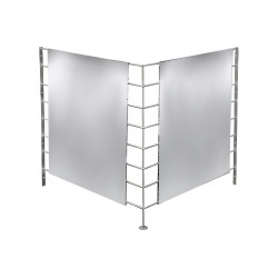 Ограждение для печи угловое