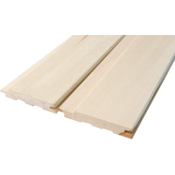 Вагонка осина высший сорт, 135х14 мм (под заказ)