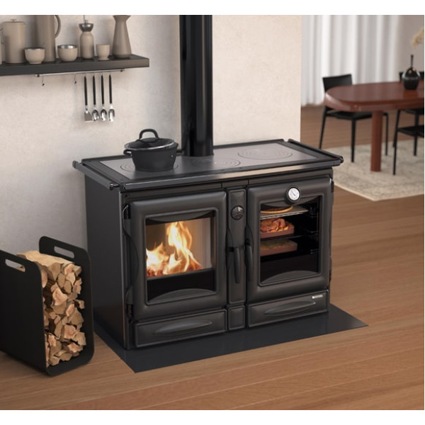 Печь La Nordica ALASKA Glazed Black