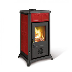 Печь La Nordica GEMMA Elegance Bordeaux