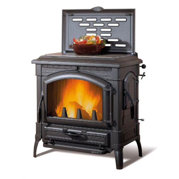 Печь La Nordica ISOTTA CON CERCHI EVO Anthracite Black