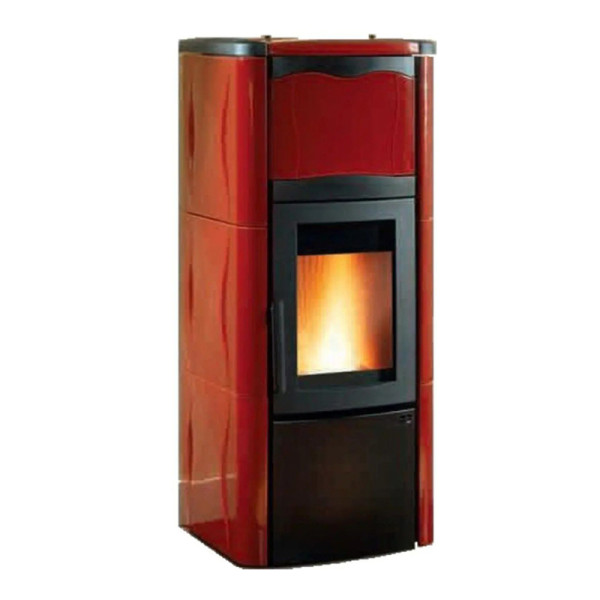 Печь пеллетная La Nordica LUCREZIA IDRO Bordeaux