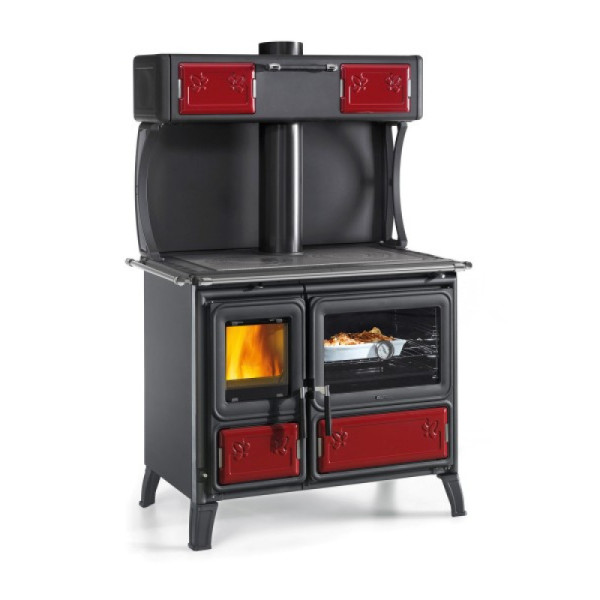 Печь La Nordica MILLY Bordeaux + Food Warmer