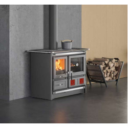 Печь La Nordica ROSA L 5.0 STEEL Anthracite Black