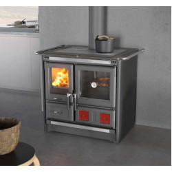 Печь La Nordica ROSA L 5.0 STEEL Anthracite Black