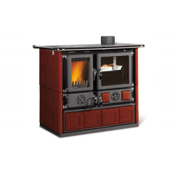 Печь La Nordica ROSA 5.0 MAIOLICA Bordeaux