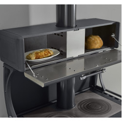 Печь La Nordica MILLY Bordeaux + Food Warmer