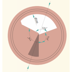 CMA-R кольцо верхнее с выходом