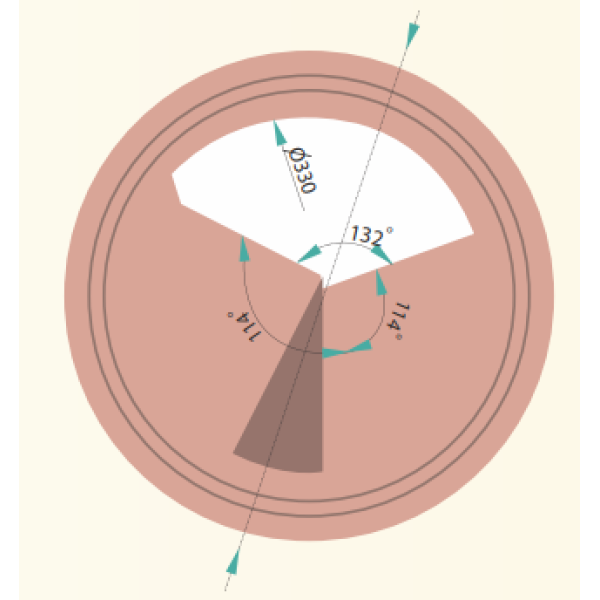 CMA-R кольцо нижнее с входом