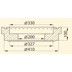 CMA-R кольцо нижнее с входом
