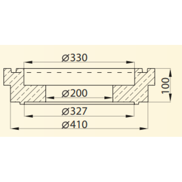 CMA-R кольцо нижнее с входом