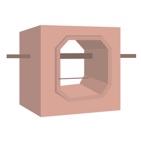 CMA-M модуль тройник с шибером
