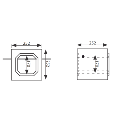 CMA-M модуль тройник с шибером