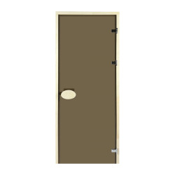 Двери для сауны PAL 70*200 см бронза 8 мм