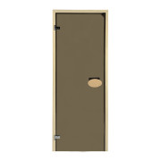 Двери для сауны PAL 64*177 см бронза 8 мм