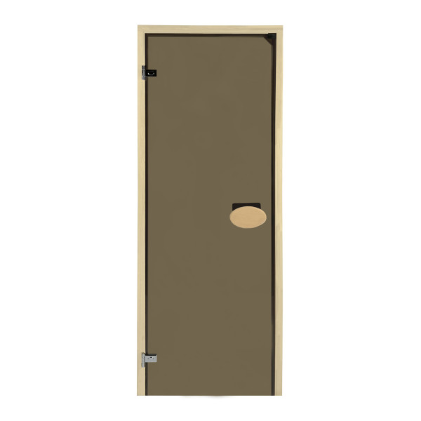Двери для сауны PAL 70*190 см бронза 8 мм