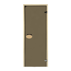 Двери для сауны PAL 64*177 см бронза 6 мм