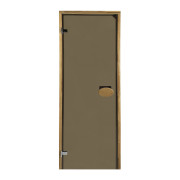 Двери для сауны PAL 70*190 см бронза 8 мм термокоробка