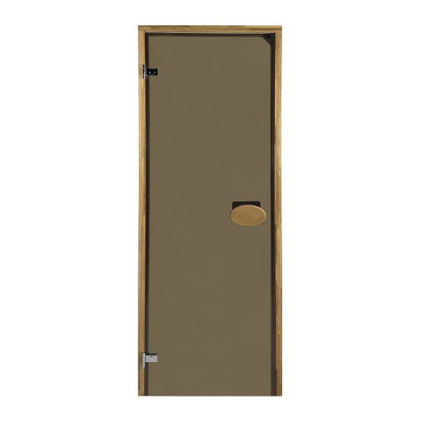 Двери для сауны PAL 70*190 см бронза 8 мм термокоробка Двери для сауны PAL 70*190 см бронза 8 мм термокоробка