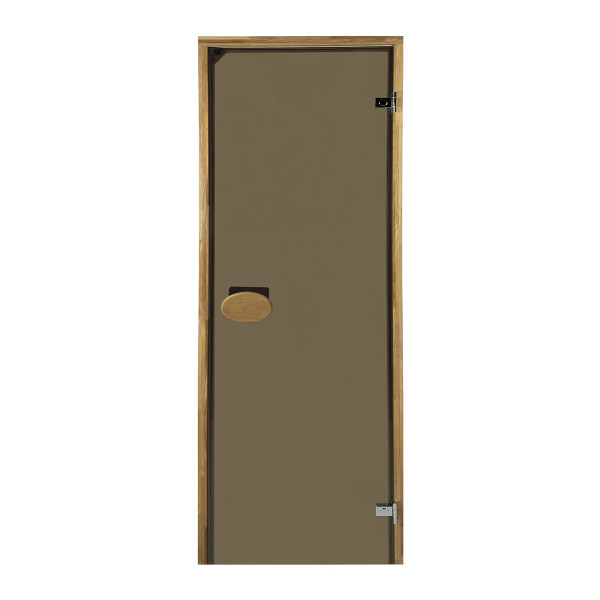 Двери для сауны PAL 70*190 см бронза 8 мм термокоробка Двери для сауны PAL 70*190 см бронза 8 мм термокоробка