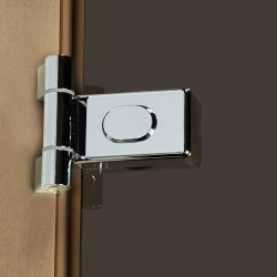 Двери для сауны PAL 70*190 см бронза 8 мм термокоробка