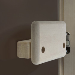 Двери для сауны PAL 64*177 см бронза 6 мм