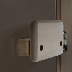 Двери для сауны PAL 70*190 см матовая бронза 8 мм термокоробка