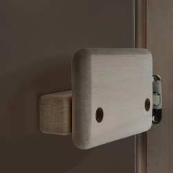 Двери для сауны PAL 70*190 см бронза 8 мм термокоробка