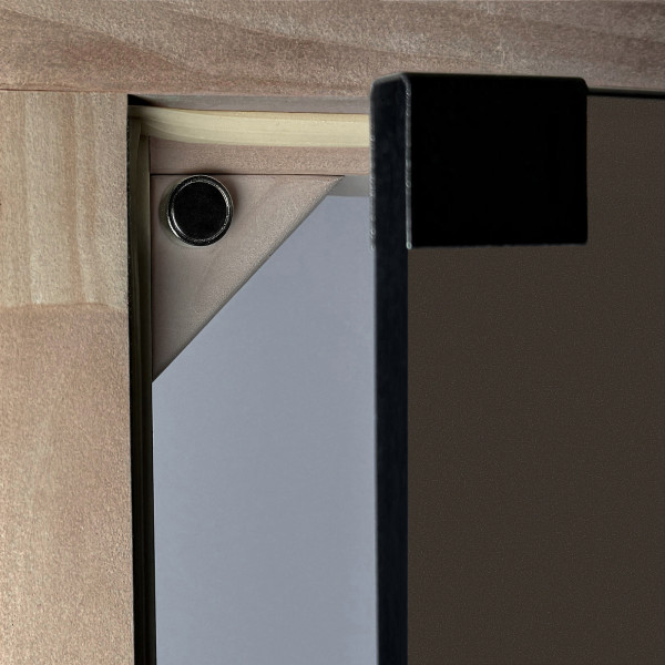 Двери для сауны PAL 70*190 см матовая бронза 8 мм термокоробка Двери для сауны PAL 70*190 см матовая бронза 8 мм термокоробка