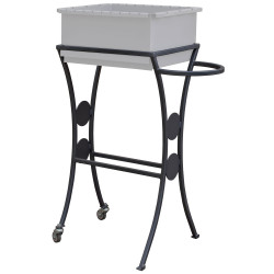 Подставка для мангала большая на колесах