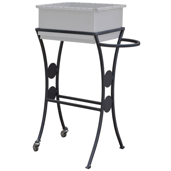 Подставка для мангала малая на колесах 