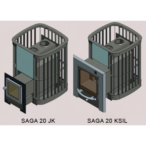 Печь дровяная Kastor SAGA-20/JK