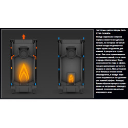 Печь дровяная Kastor KARHU-20/JK