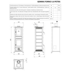 Печь La Nordica GEMMA FORNO Natural Stone