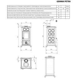 Печь La Nordica GEMMA Natural Stone