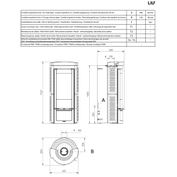 Печь La Nordica LIU Bordeaux