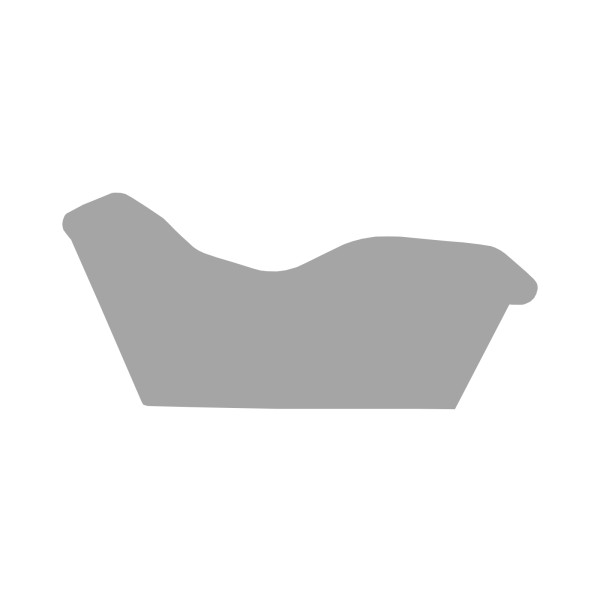 Анатомический лежак с подогревом (без мозаики) Анатомический лежак с подогревом (без мозаики)