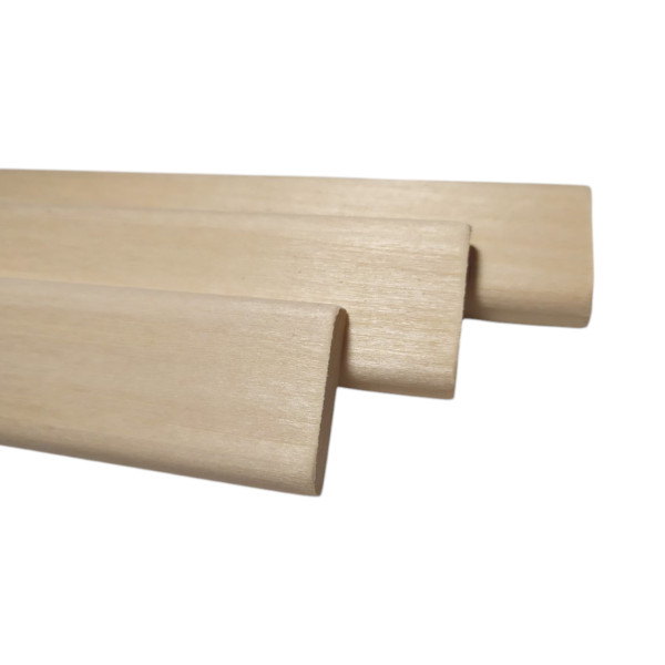 Обшивочная планка липа, 40х14 мм высший сорт