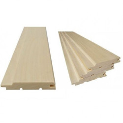 Вагонка осина первый сорт, 45*15 мм