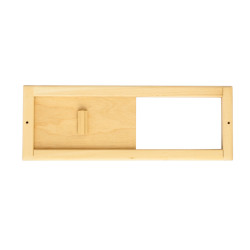 Вентиляционная задвижка для бани