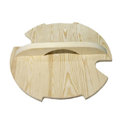 Деревянная крышка Sawo 381-P-COV к тазу 18 л